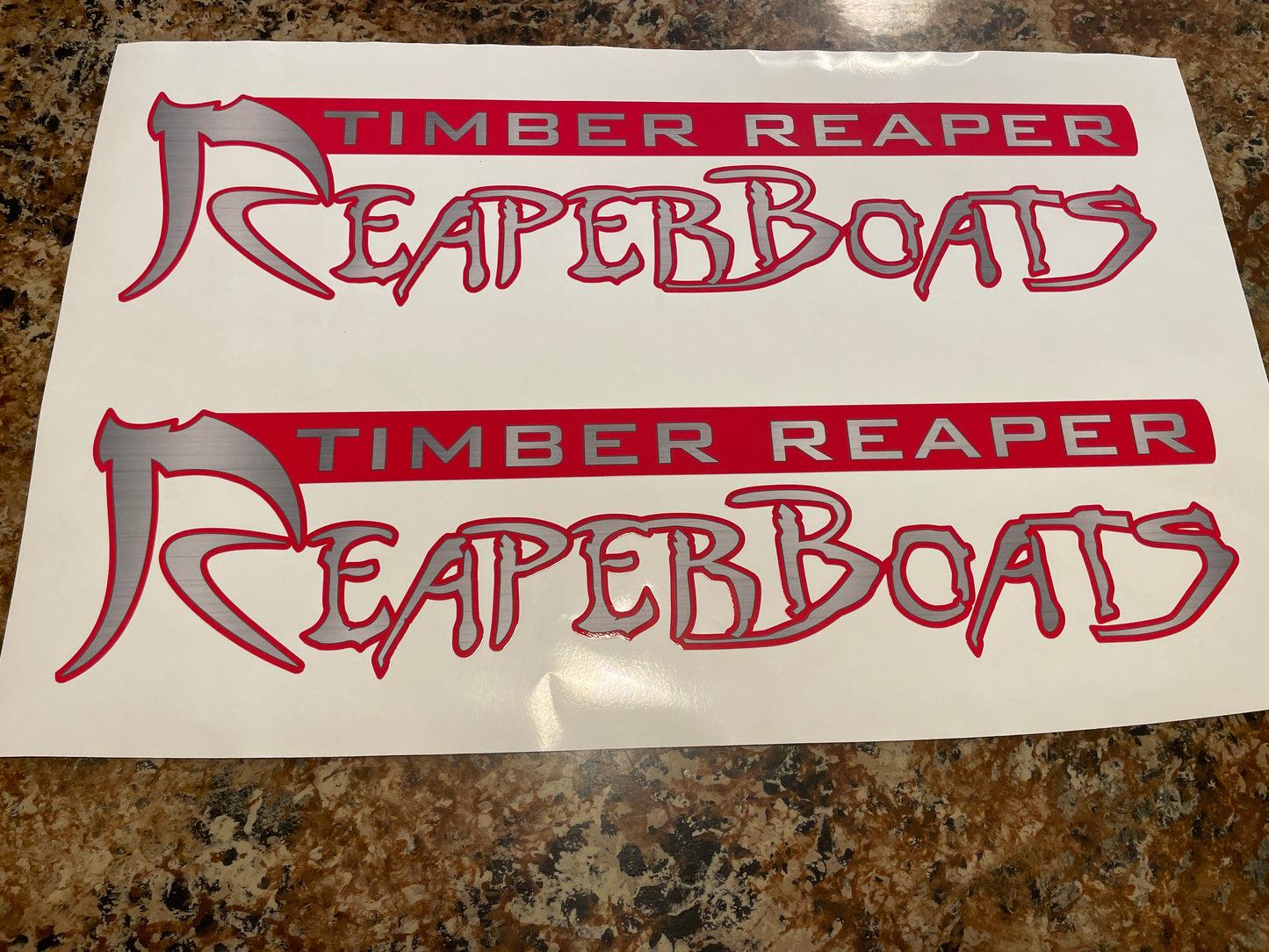 CLEARANCE REAPER Decal Set
