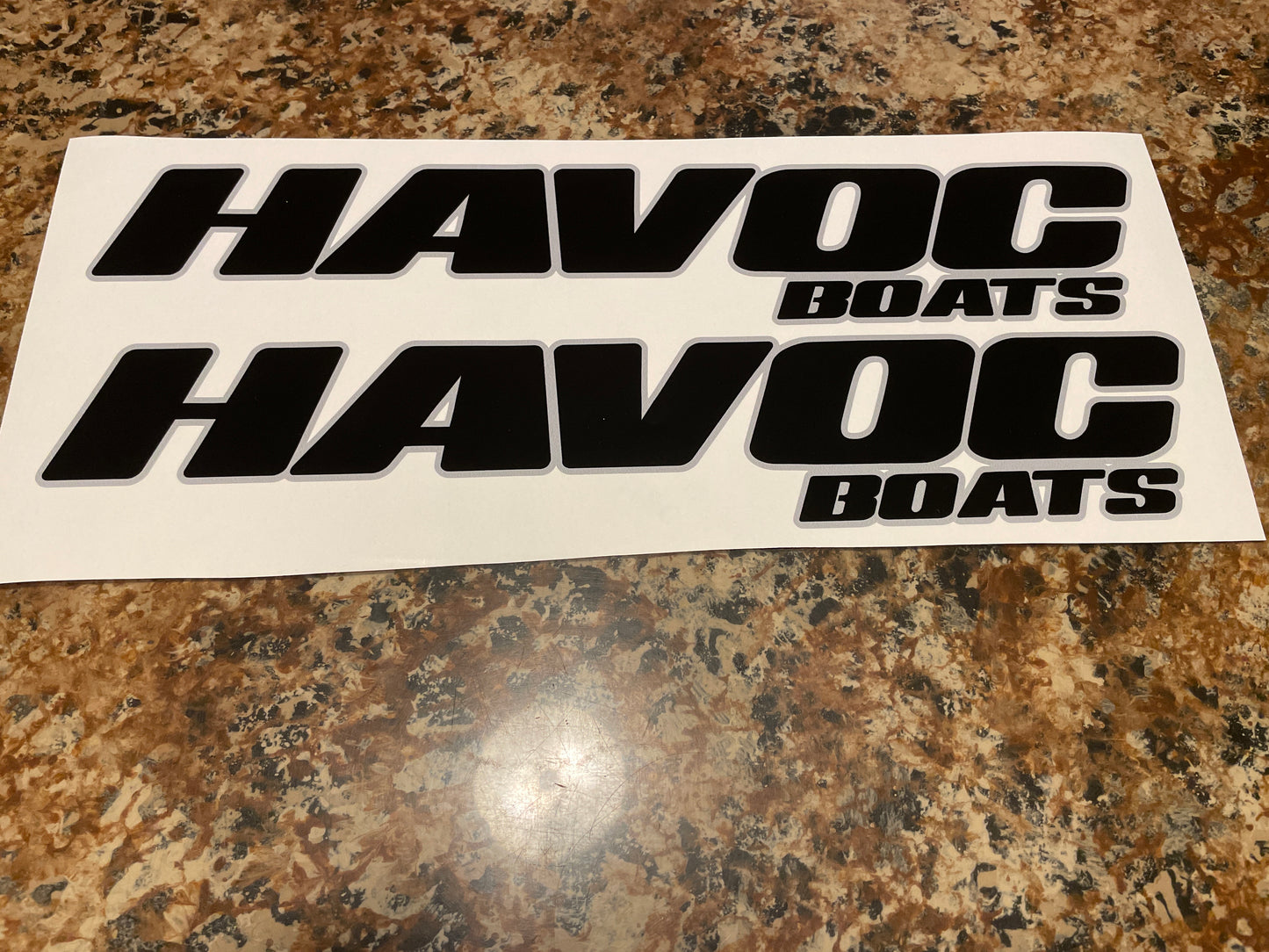 CLEARANCE HAVOC 3” TRAILER Decal Set