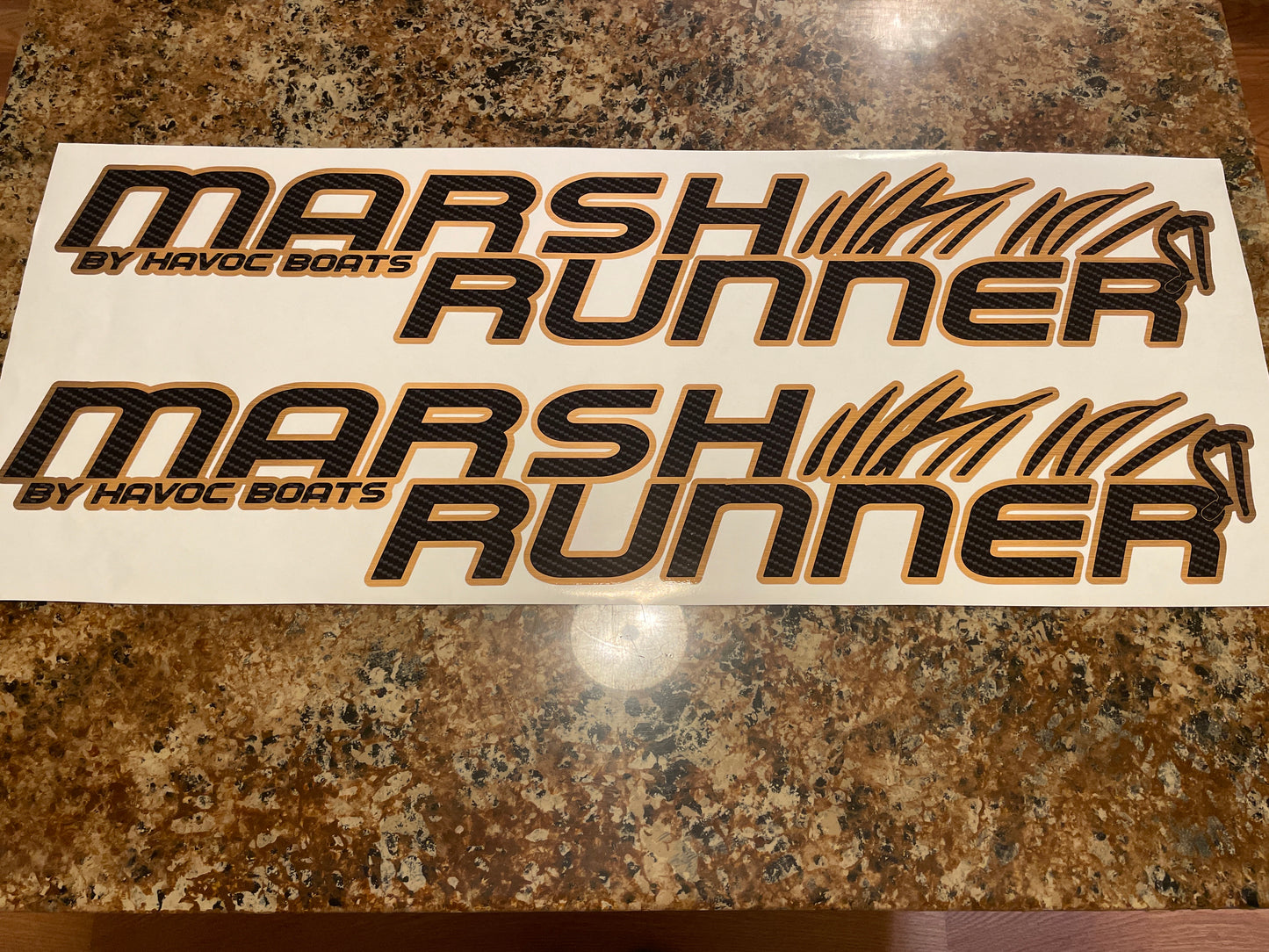 CLEARANCE MARSHRUNNER Decal Set