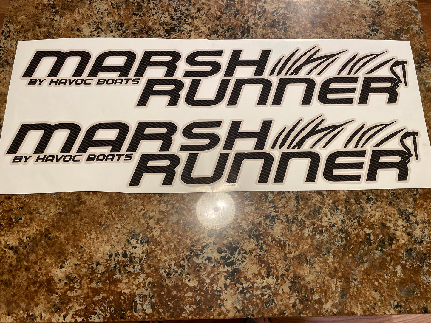 CLEARANCE MARSHRUNNER Decal Set
