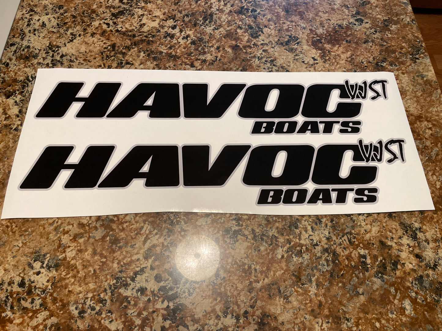 CLEARANCE HAVOC VJST Decal Set