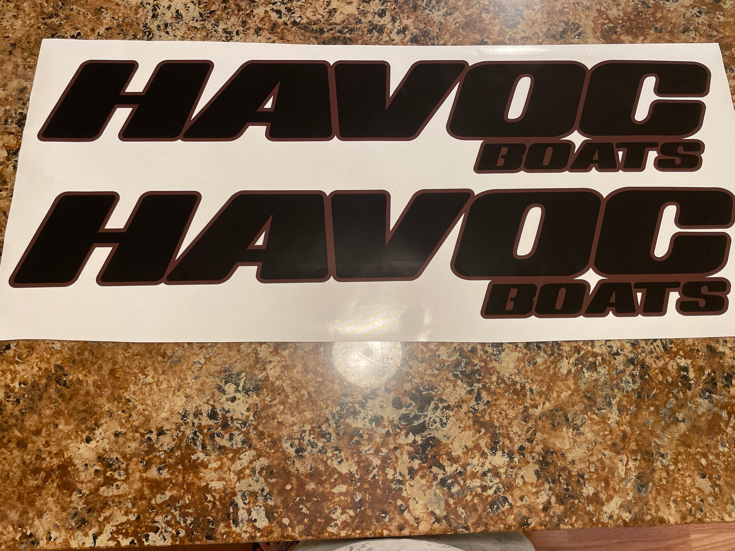 CLEARANCE HAVOC Decal Set- oversized