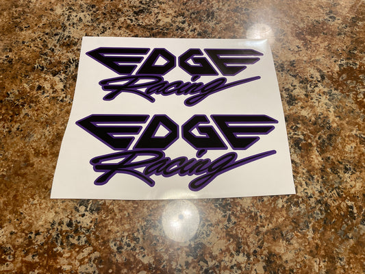 CLEARANCE EDGE RACING Decal Set - stock size