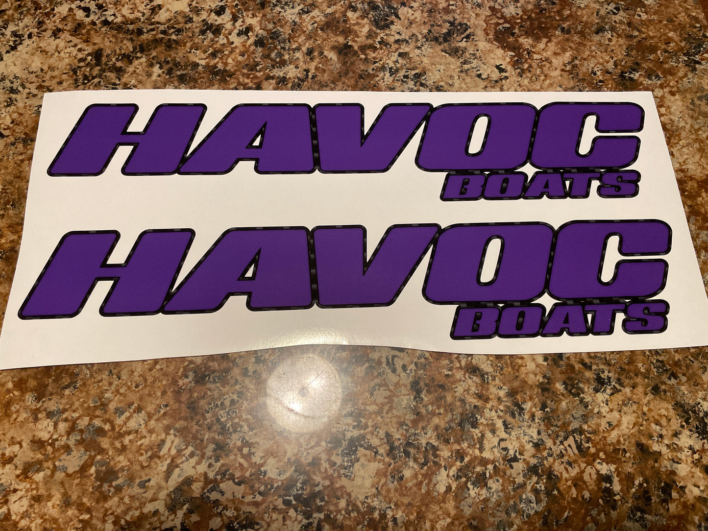 CLEARANCE HAVOC 4” TRAILER Decal Set
