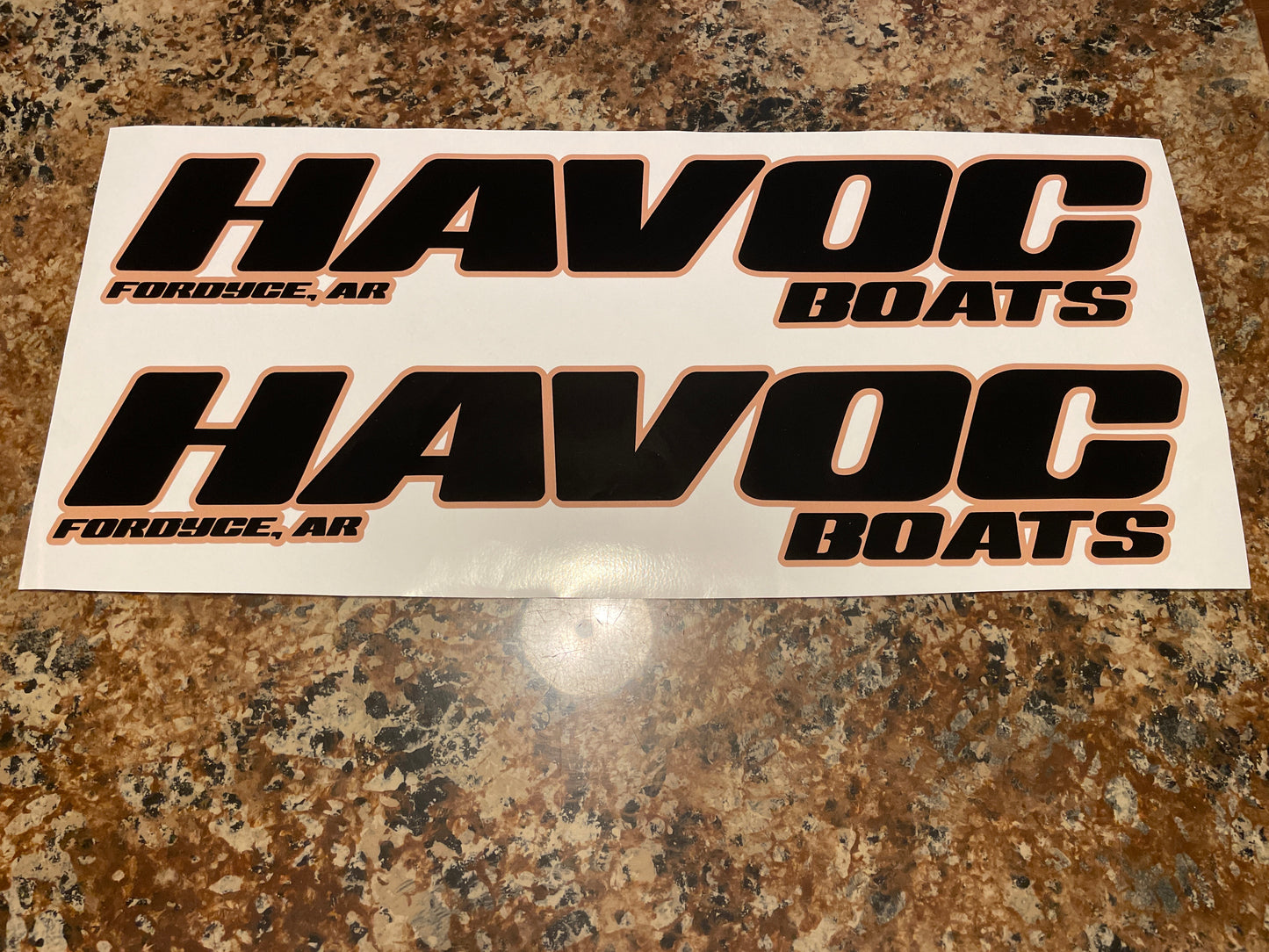 CLEARANCE HAVOC Decal Set - small size