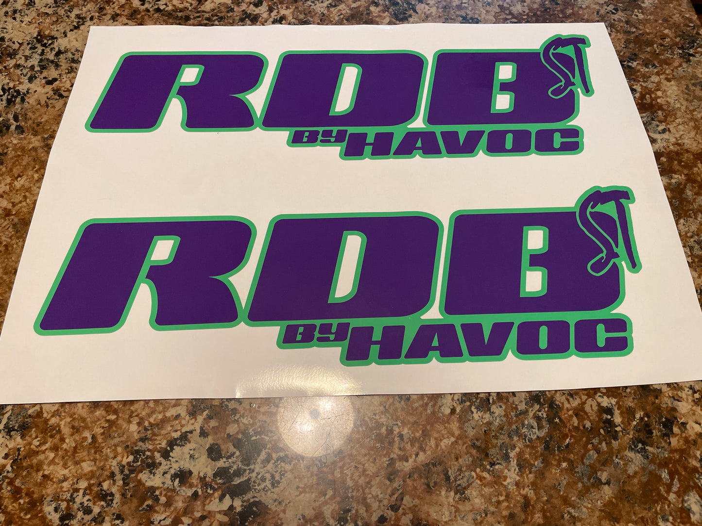 CLEARANCE RDBST Decal Set