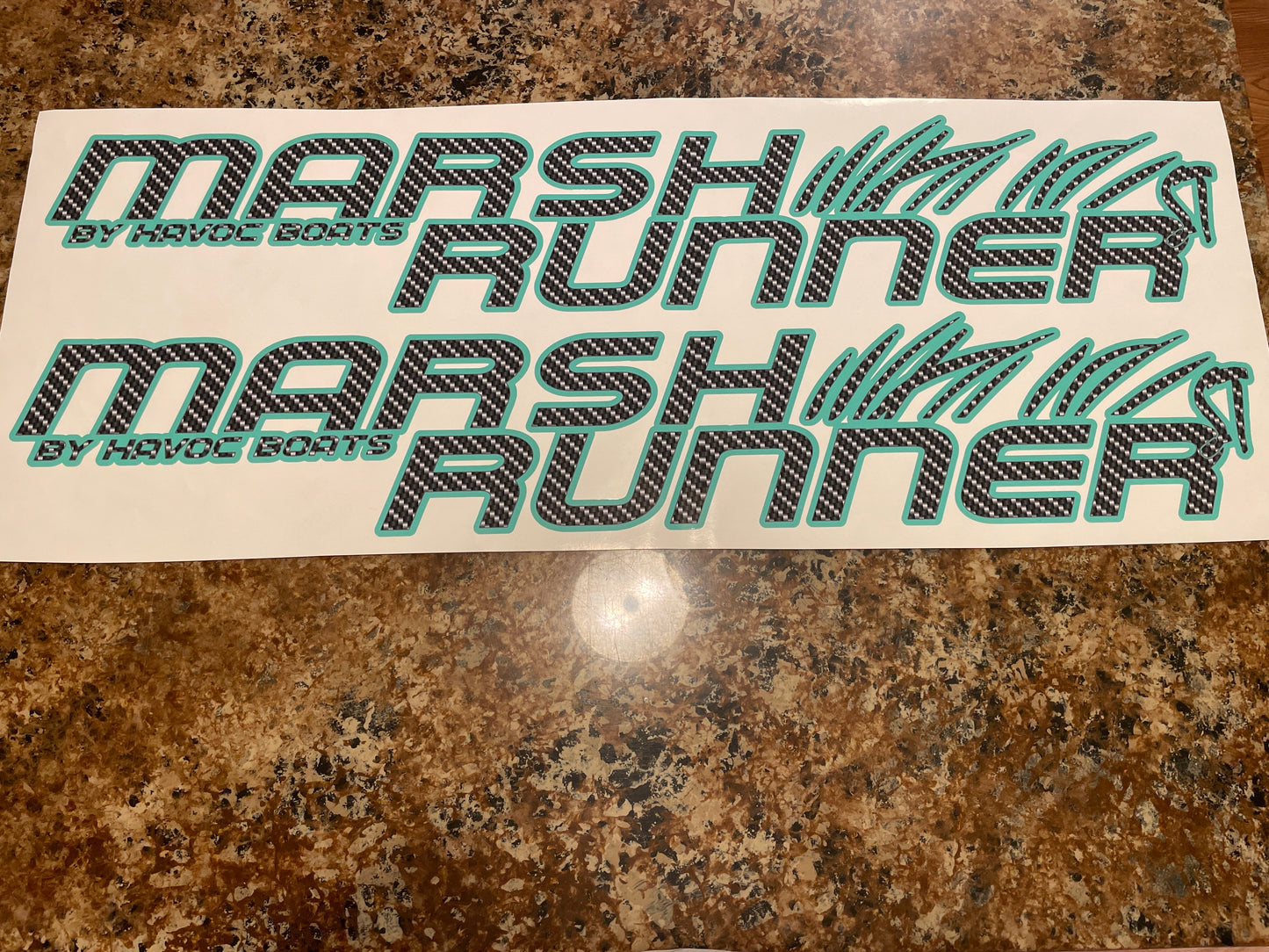 CLEARANCE MARSHRUNNER Decal Set