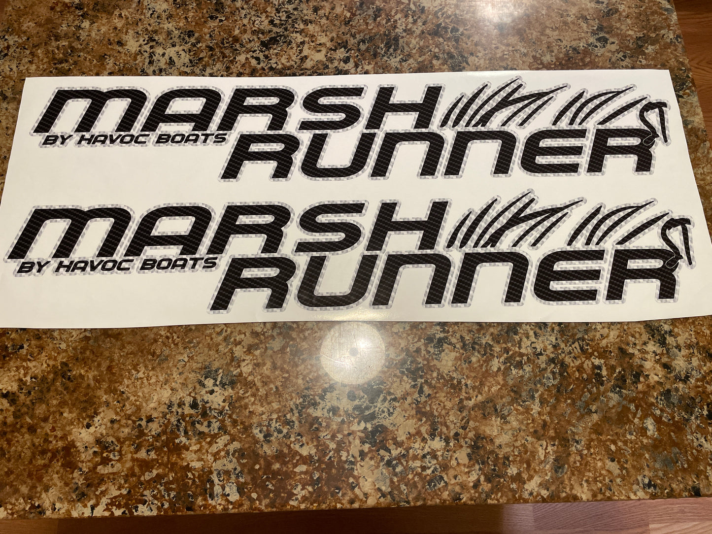 CLEARANCE MARSHRUNNER Decal Set