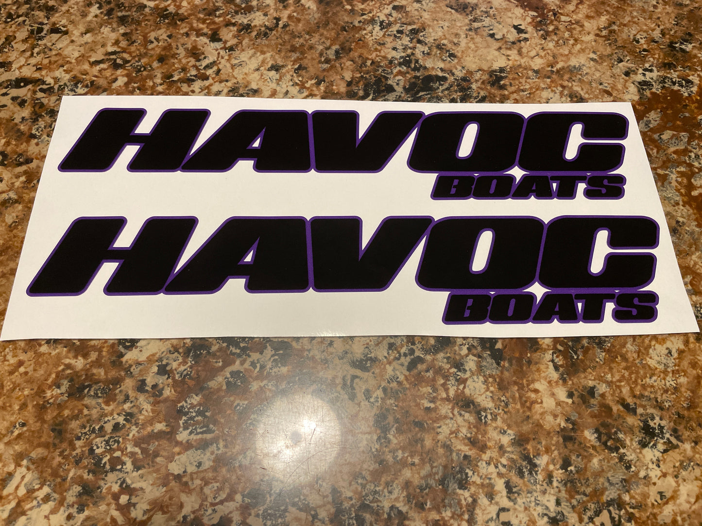 CLEARANCE HAVOC 3” TRAILER Decal Set