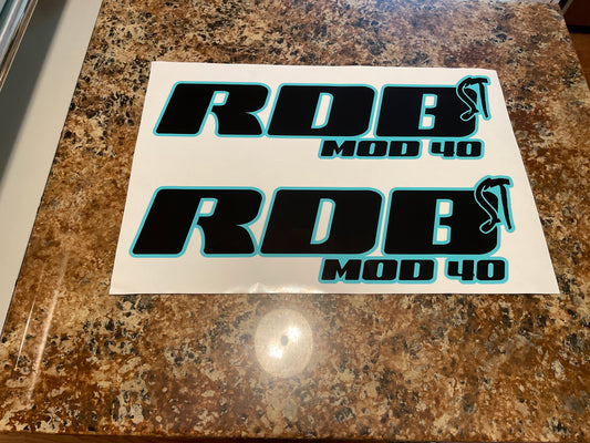 CLEARANCE RDBST MOD 40 Decal Set