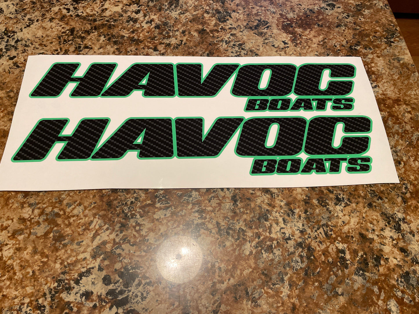 CLEARANCE HAVOC 4” TRAILER Decal Set