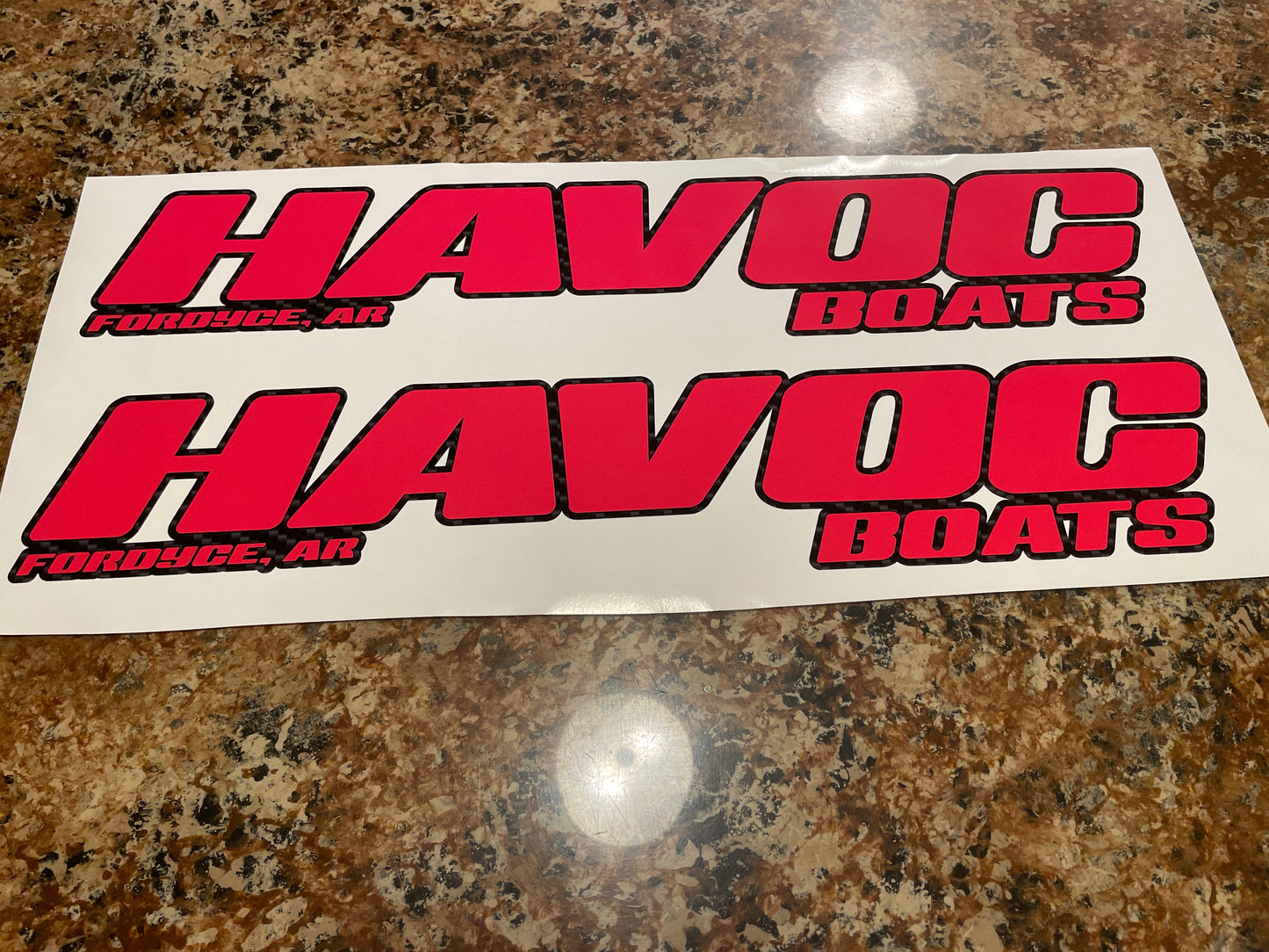 CLEARANCE HAVOC Decal Set - small size