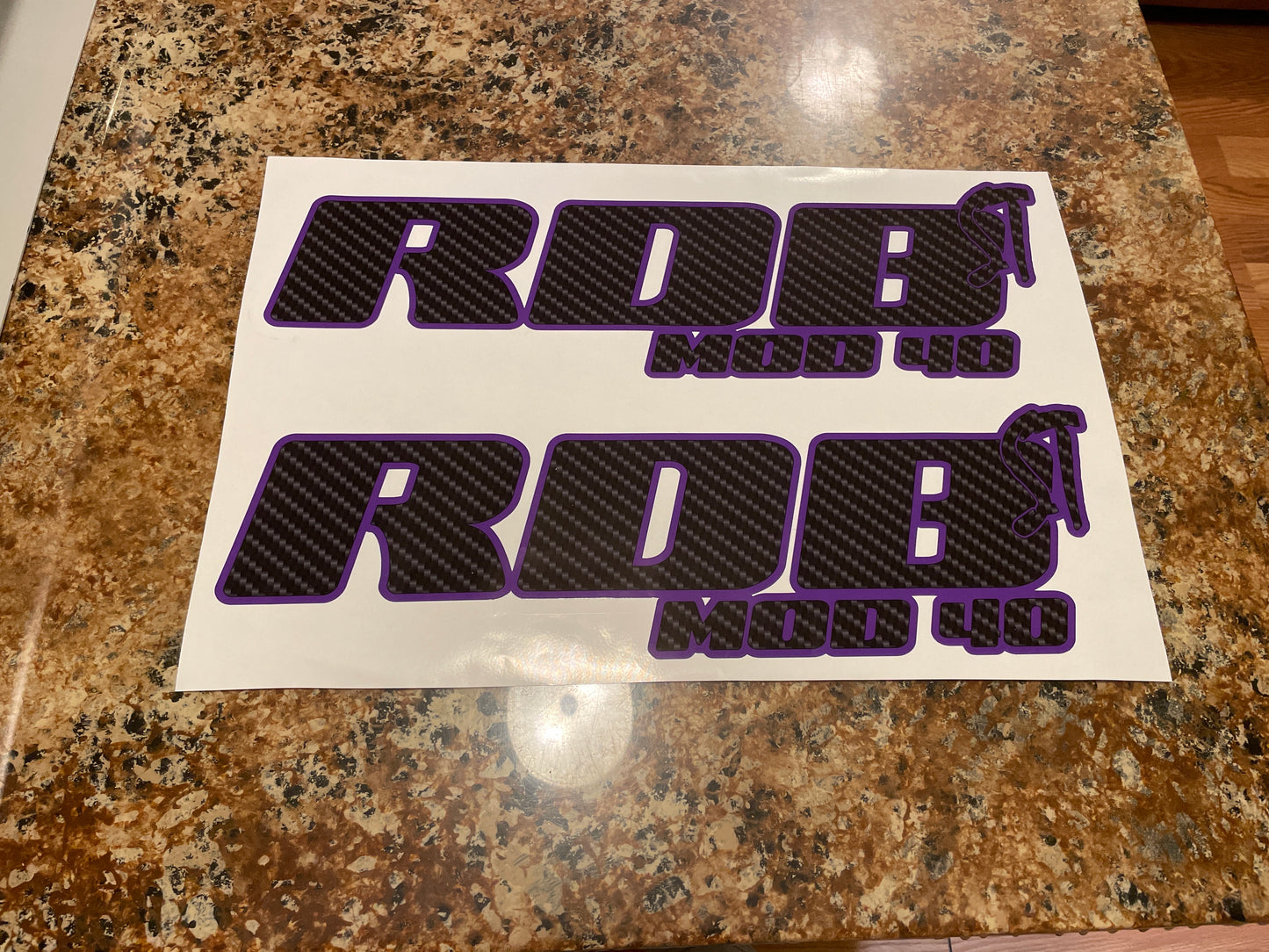 CLEARANCE RDBST MOD 40 Decal Set
