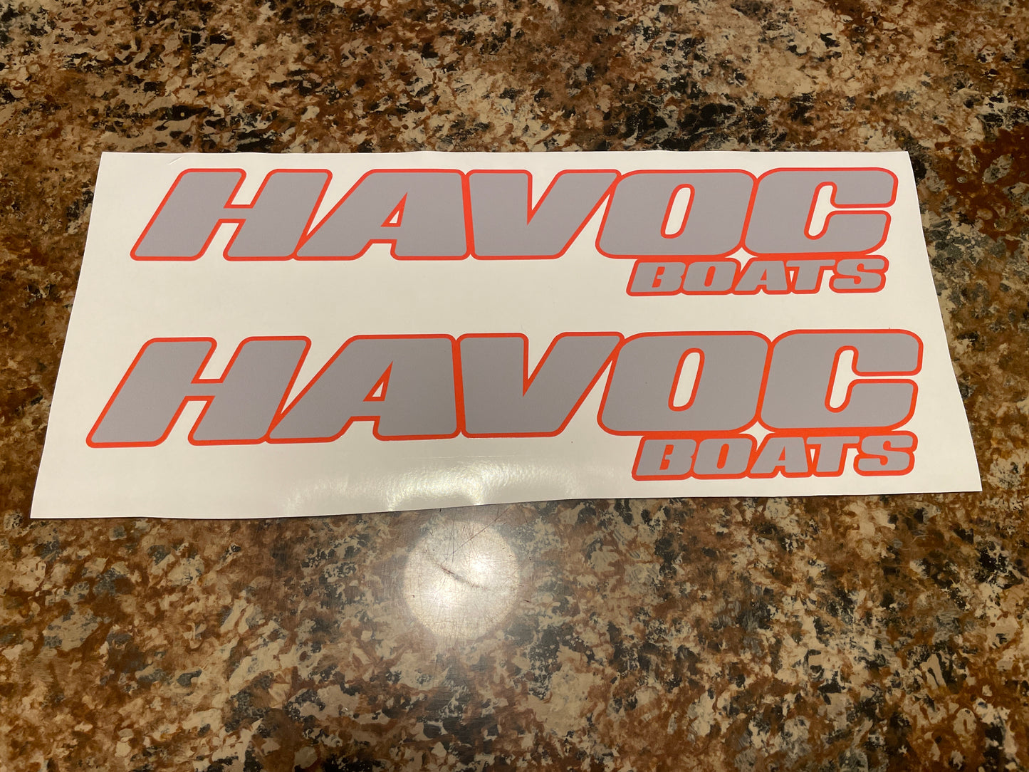 CLEARANCE HAVOC 3” TRAILER Decal Set