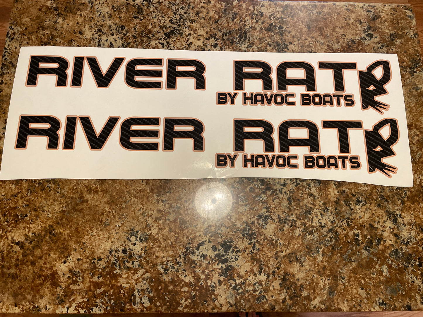 CLEARANCE RiverRat Decal Set
