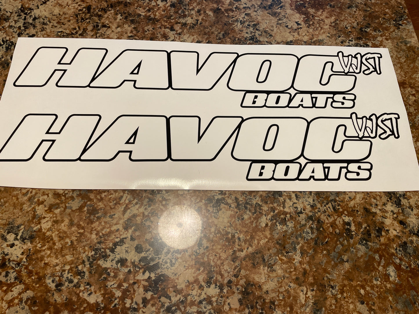CLEARANCE HAVOC VJST Decal Set