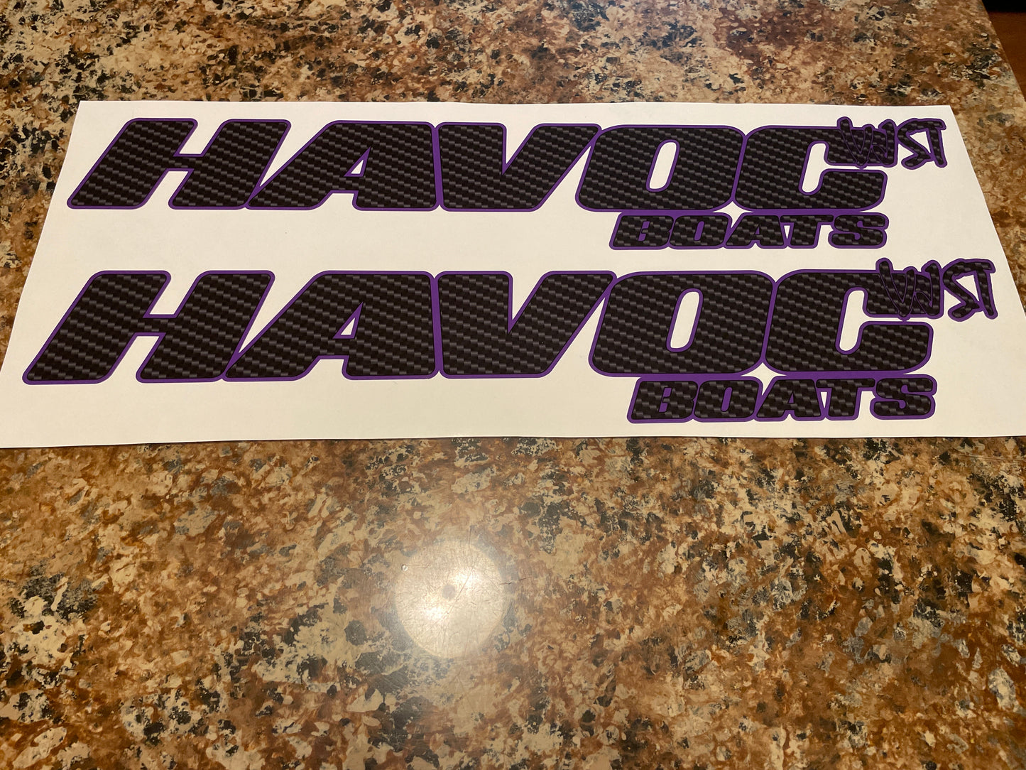 CLEARANCE HAVOC VJST Decal Set
