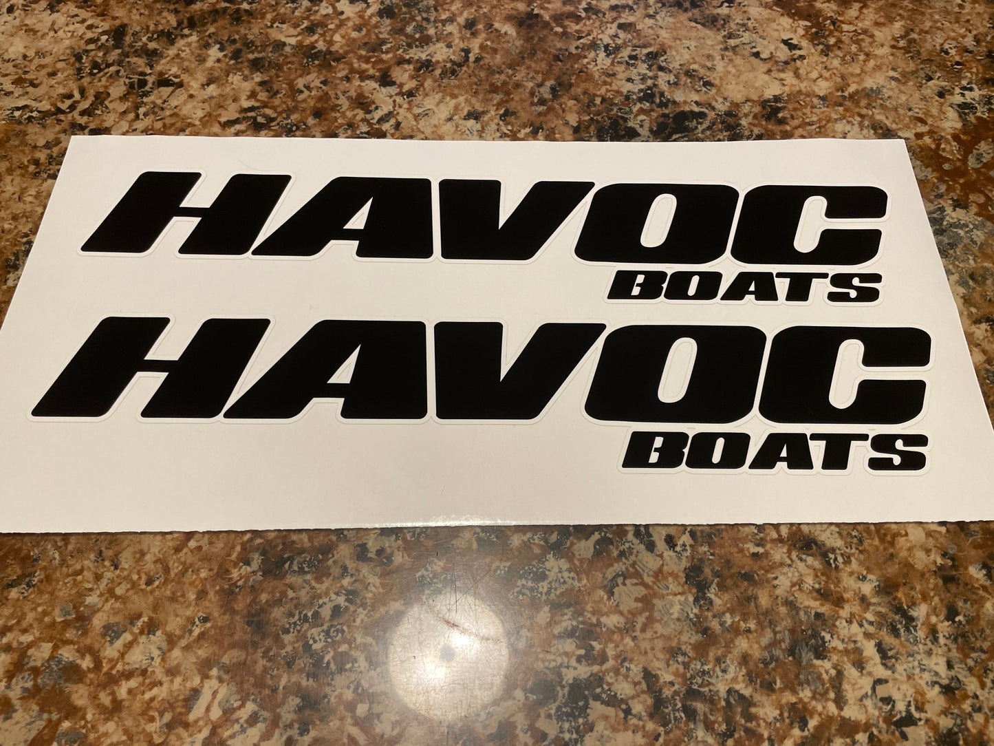 CLEARANCE HAVOC 3” TRAILER Decal Set