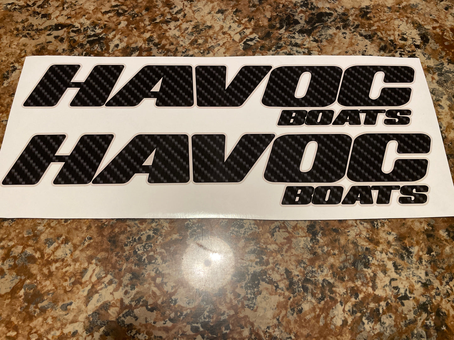 CLEARANCE HAVOC 3” TRAILER Decal Set