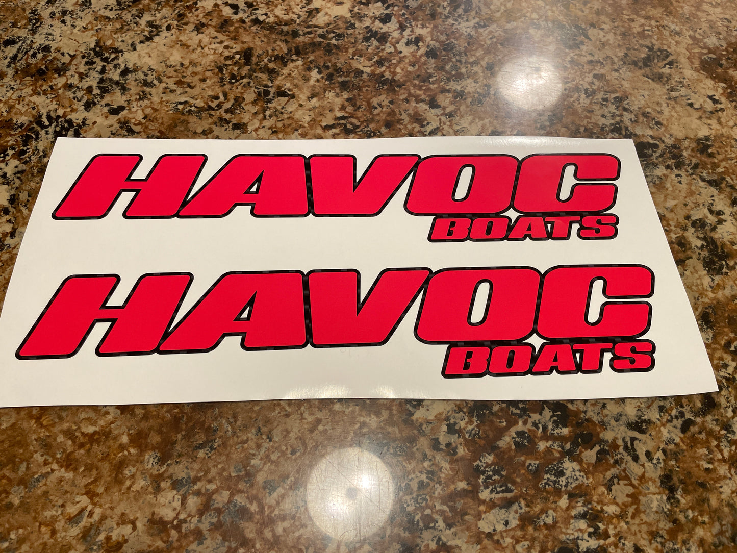 CLEARANCE HAVOC 3” TRAILER Decal Set