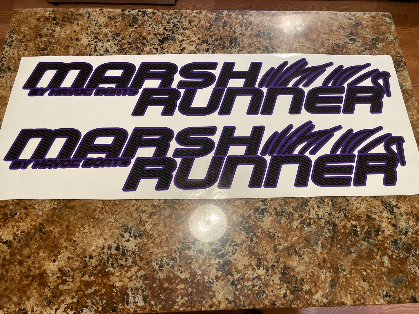 CLEARANCE MARSHRUNNER Decal Set