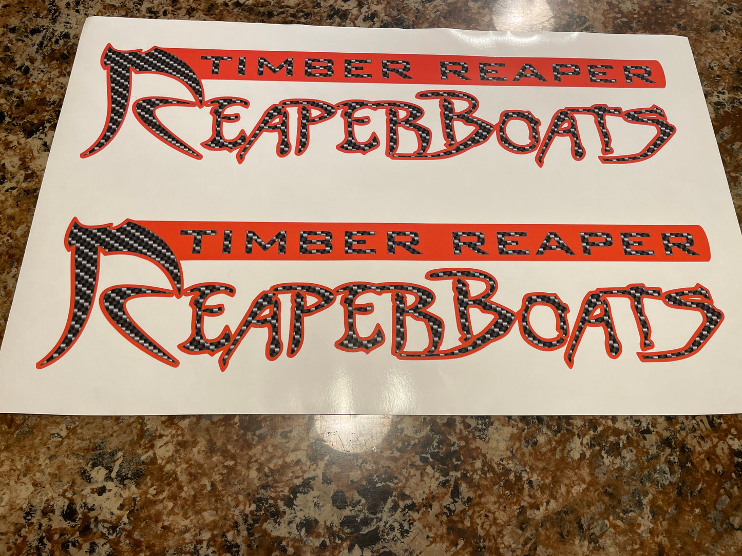 CLEARANCE REAPER Decal Set