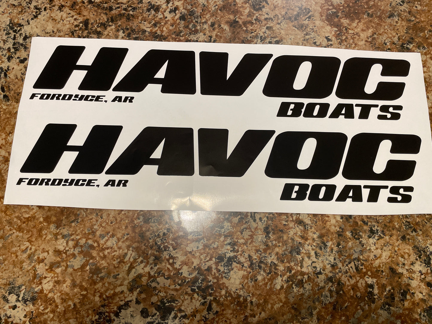 CLEARANCE HAVOC Decal Set - small size