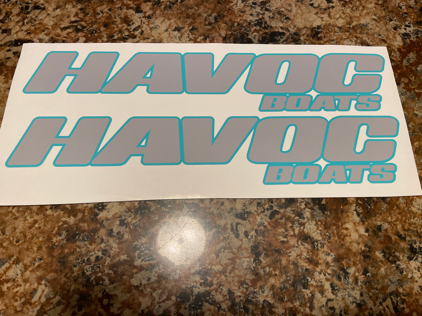 CLEARANCE HAVOC 3” TRAILER Decal Set
