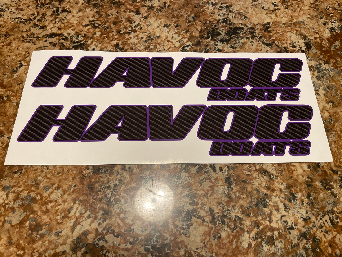 CLEARANCE HAVOC 3” TRAILER Decal Set