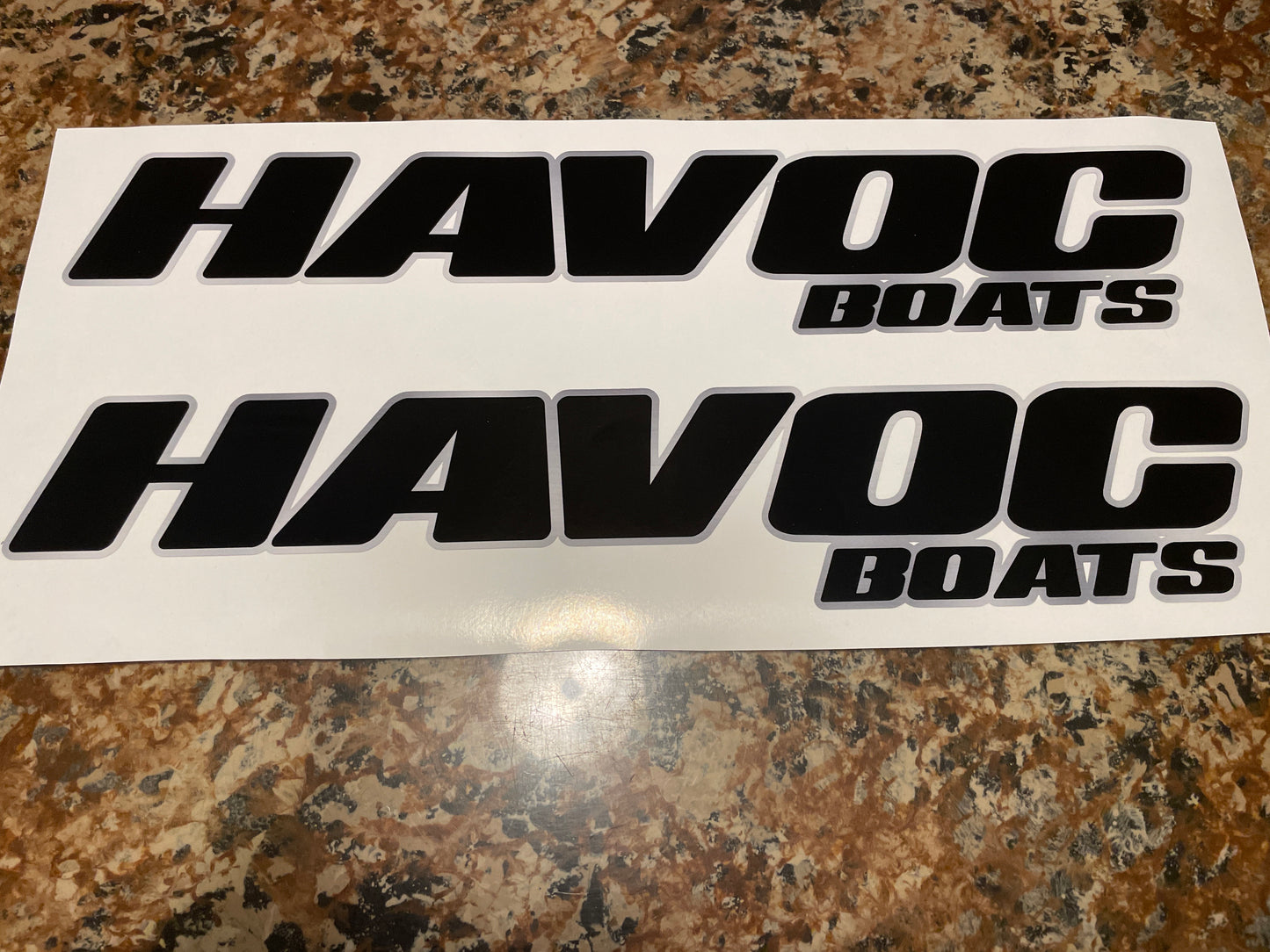 CLEARANCE HAVOC 3” TRAILER Decal Set