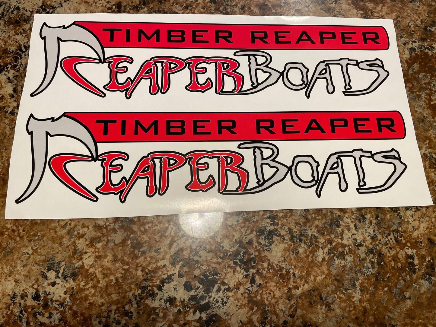 CLEARANCE REAPER Decal Set