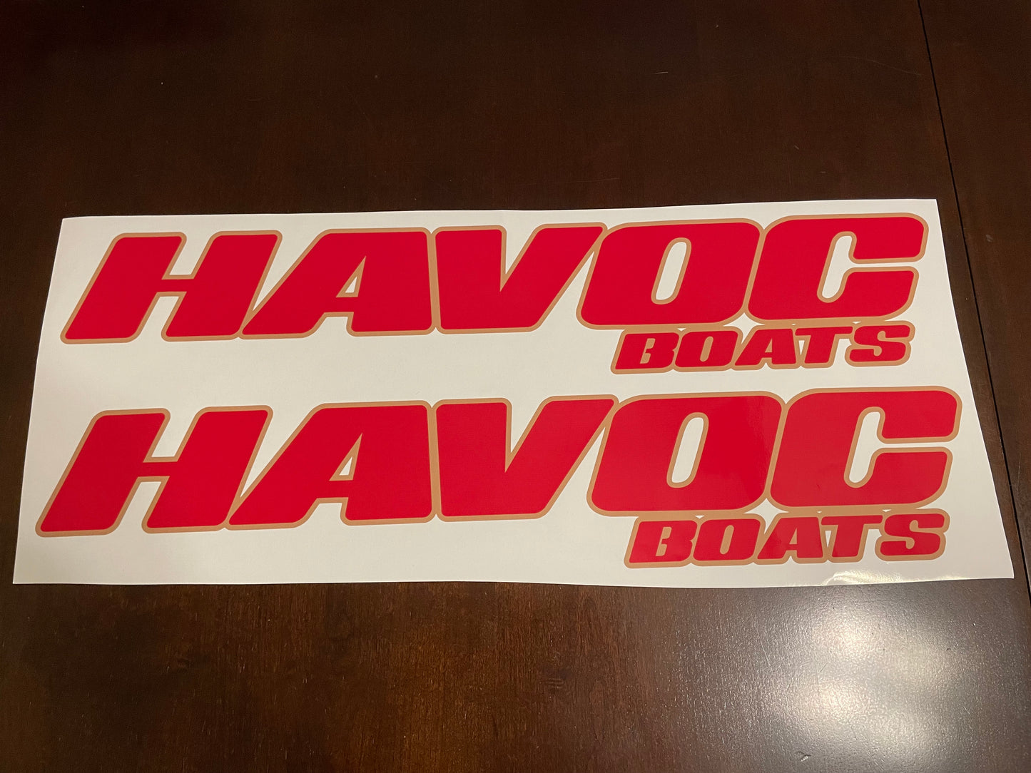 CLEARANCE Havoc Decals