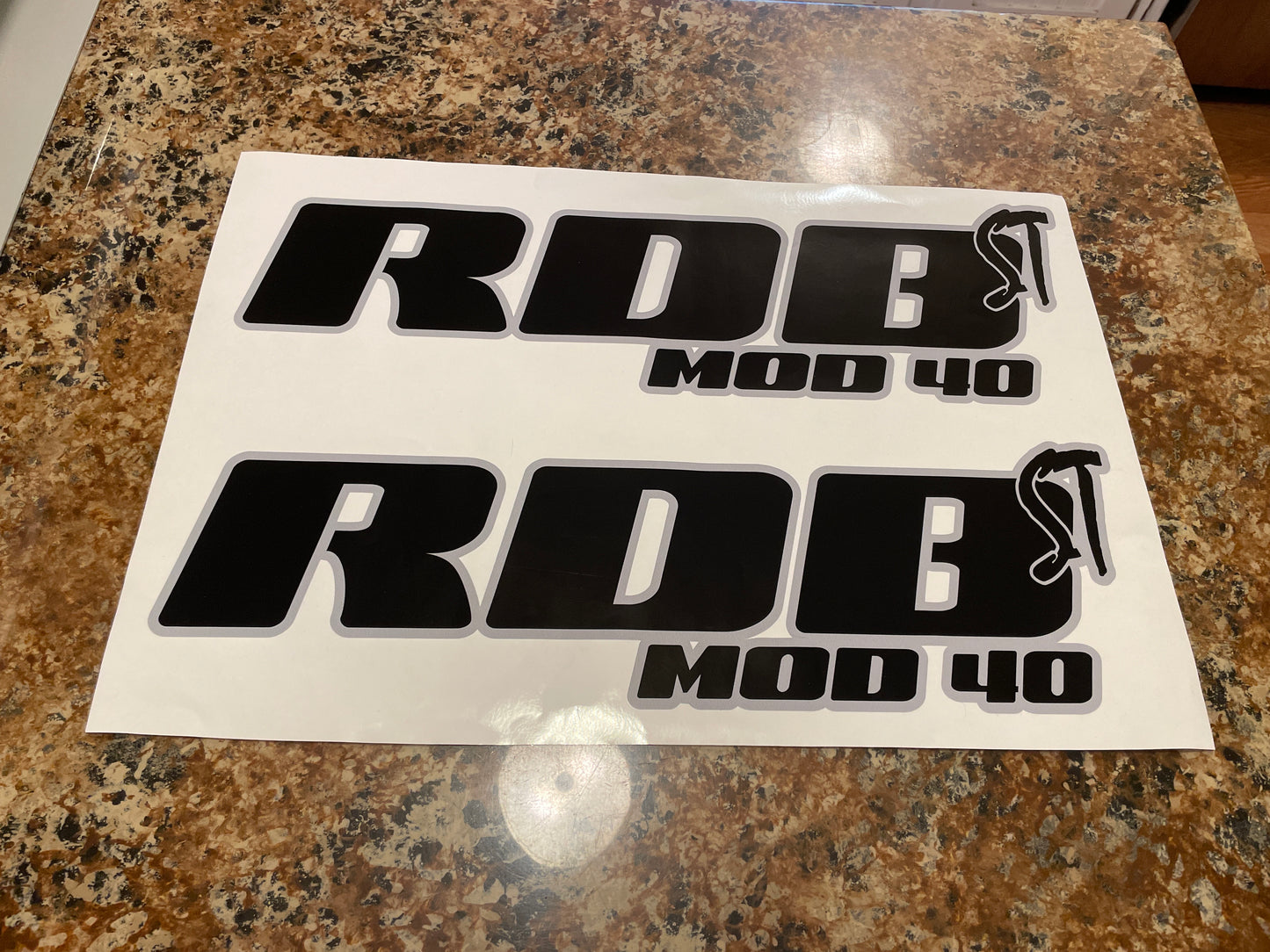CLEARANCE RDBST MOD 40 Decal Set