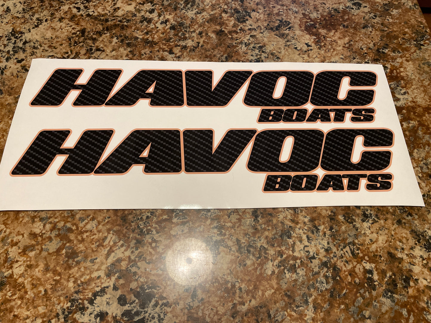 CLEARANCE HAVOC 4” TRAILER Decal Set