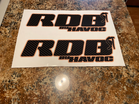 CLEARANCE RDBST Decal Set