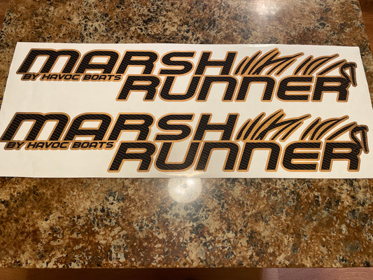 CLEARANCE MARSHRUNNER Decal Set