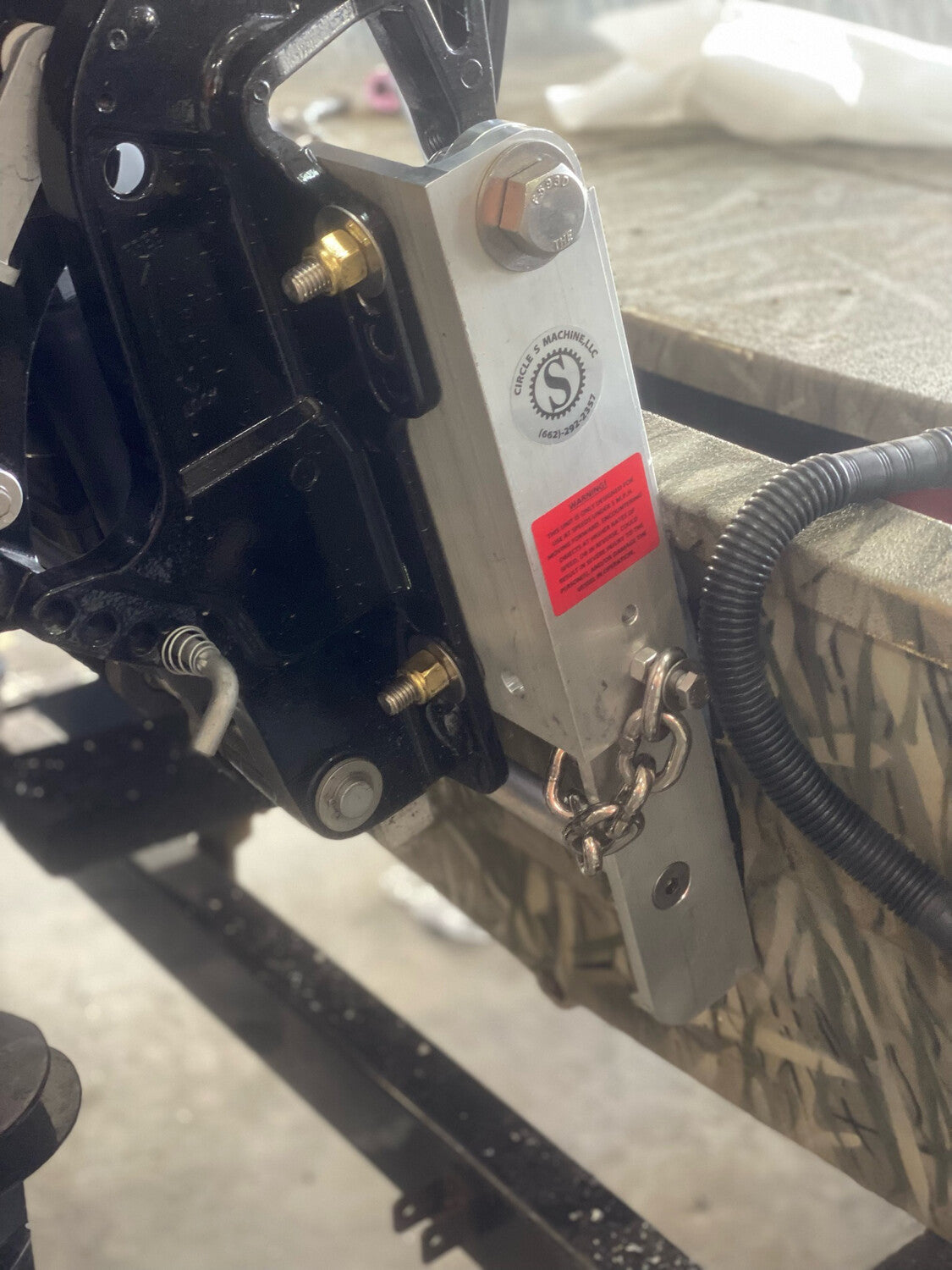 3” High Rise Kick Plate 30HP – Circle S Machine