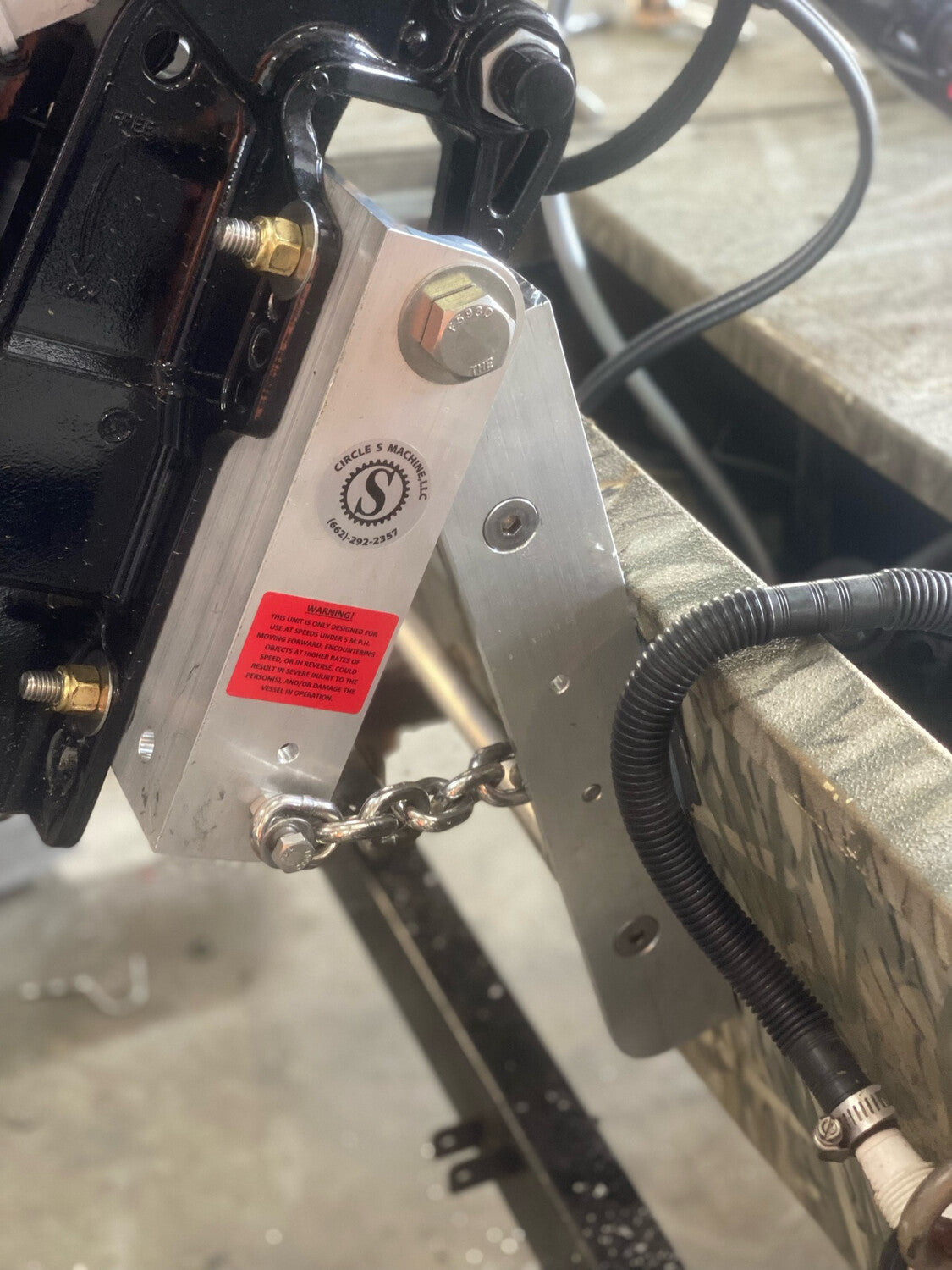 3” High Rise Kick Plate 30HP – Circle S Machine