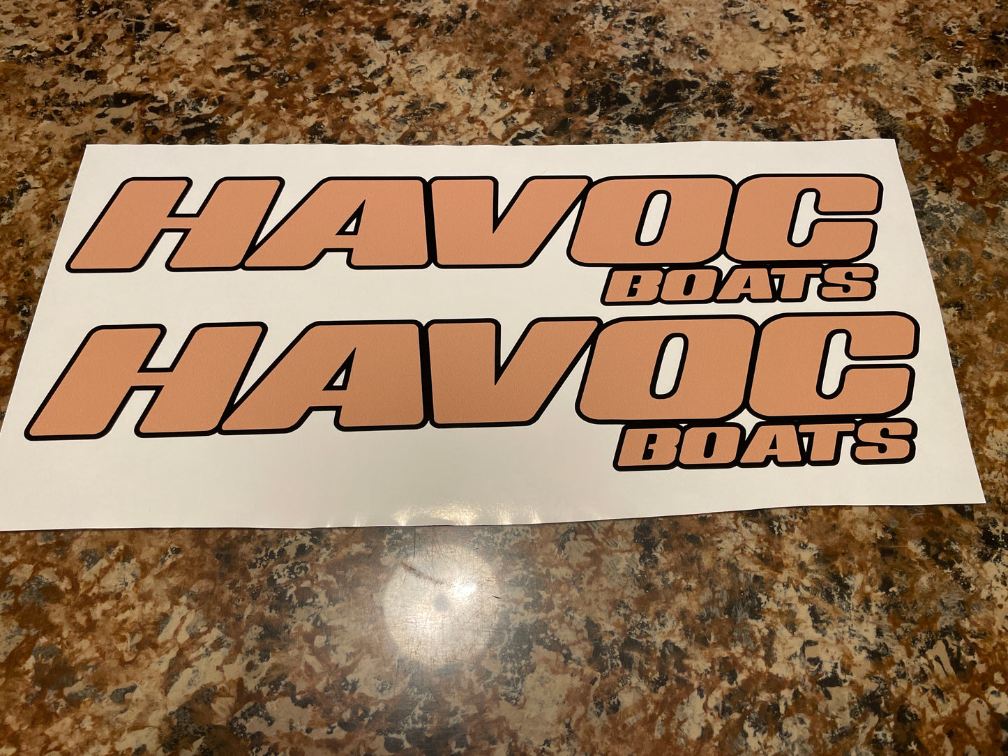 CLEARANCE HAVOC 3” TRAILER Decal Set