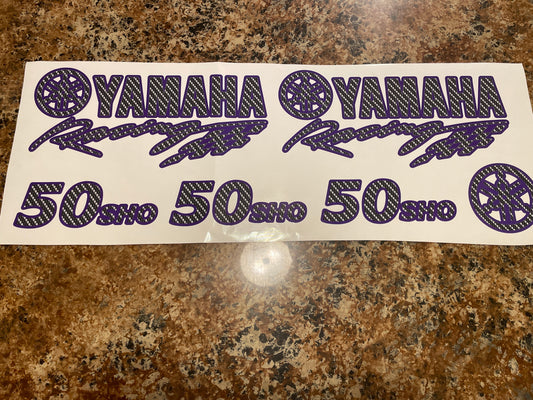 CLEARANCE YAMAHA RACING 50SHO Decal Set