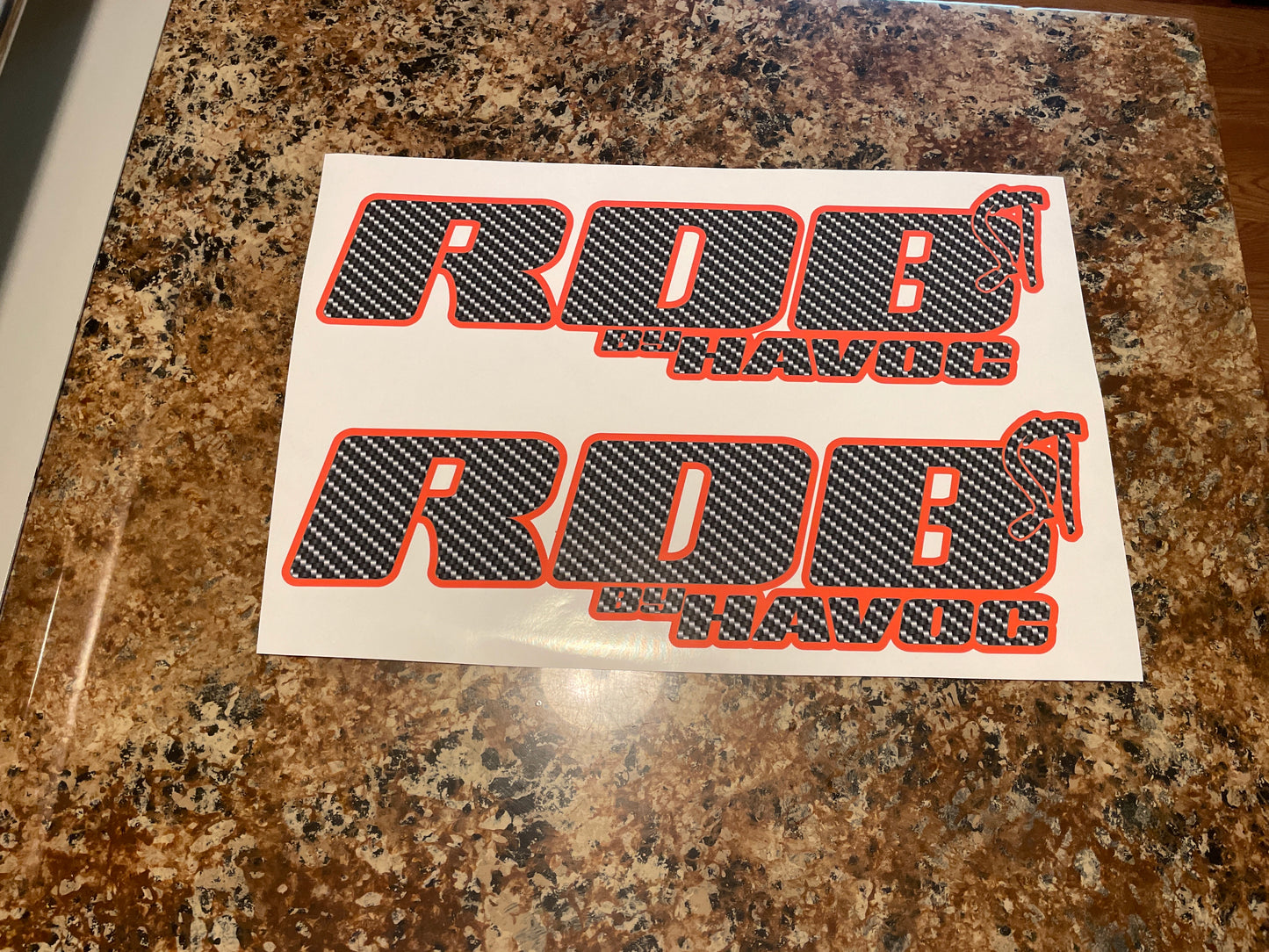 CLEARANCE RDBST Decal Set